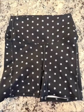 Five the Label Child Extra Large Black Polka Dot Cutout shorts